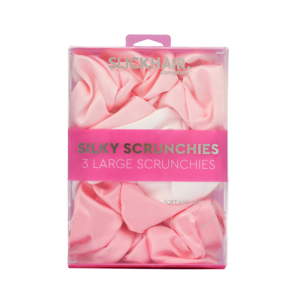 Silky Scrunchies Set of 3